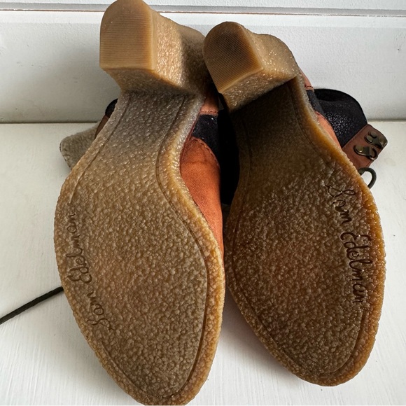 Sam Edelman Tara Two Tone Bootie Sz 6.5 - Picture 13 of 15